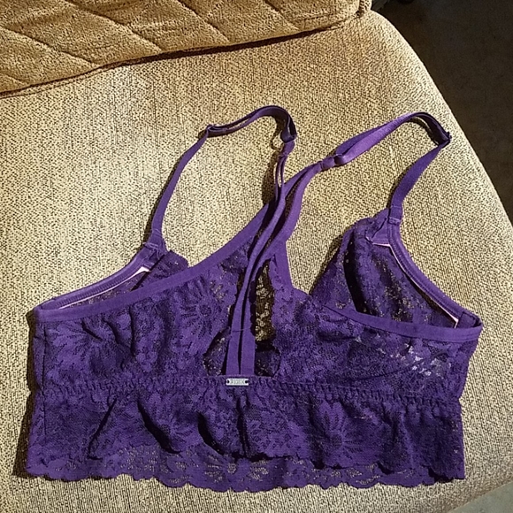 PINK Victoria Secret Push Up Lace Bralette Bra - Picture 2 of 4